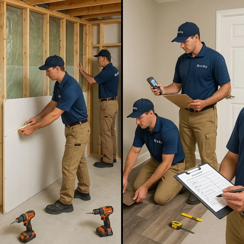 Repairs and Reconstruction process in Evansville, IN